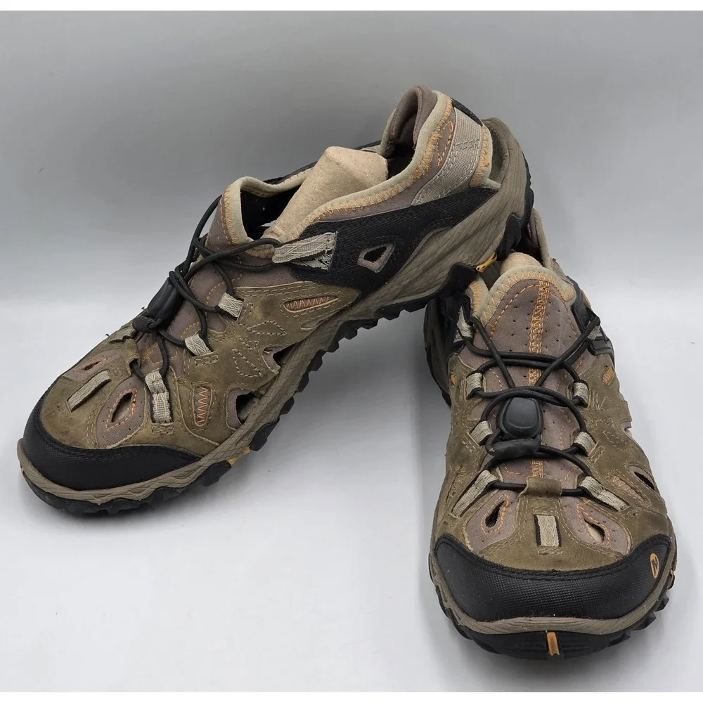 Merrell All Out Blaze Sieve J65243 Brindle Butterscotch Men's 8 Sandals Outdoor